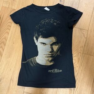 Twilight New Moon Jacob Tshirt, black, small, vintage/ original